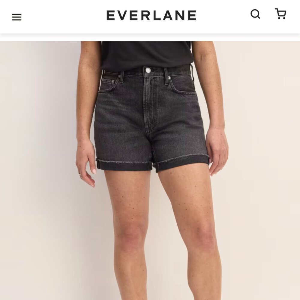 Most Loved Everlane Denim Shorts, Sz 24